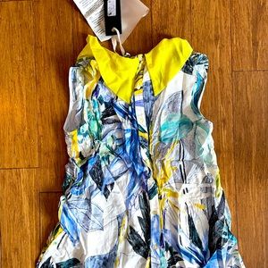 Italian designer top size 6 US